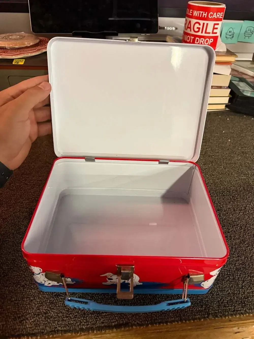 Disney Store 101 Dalmatians Tin Lunchbox